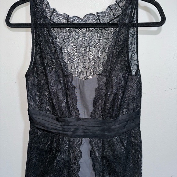 Anthropologie Moulinette Soeurs Black Lace Shadow Canopy Dress - Picture 3 of 4